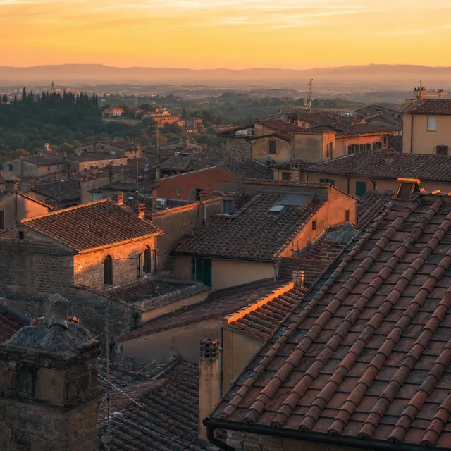 Terracotta rooftops
